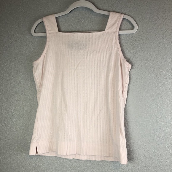Premier International Womens Tank Top Size Large Pink Feminine Basic Shirt - Picture 7 of 7
